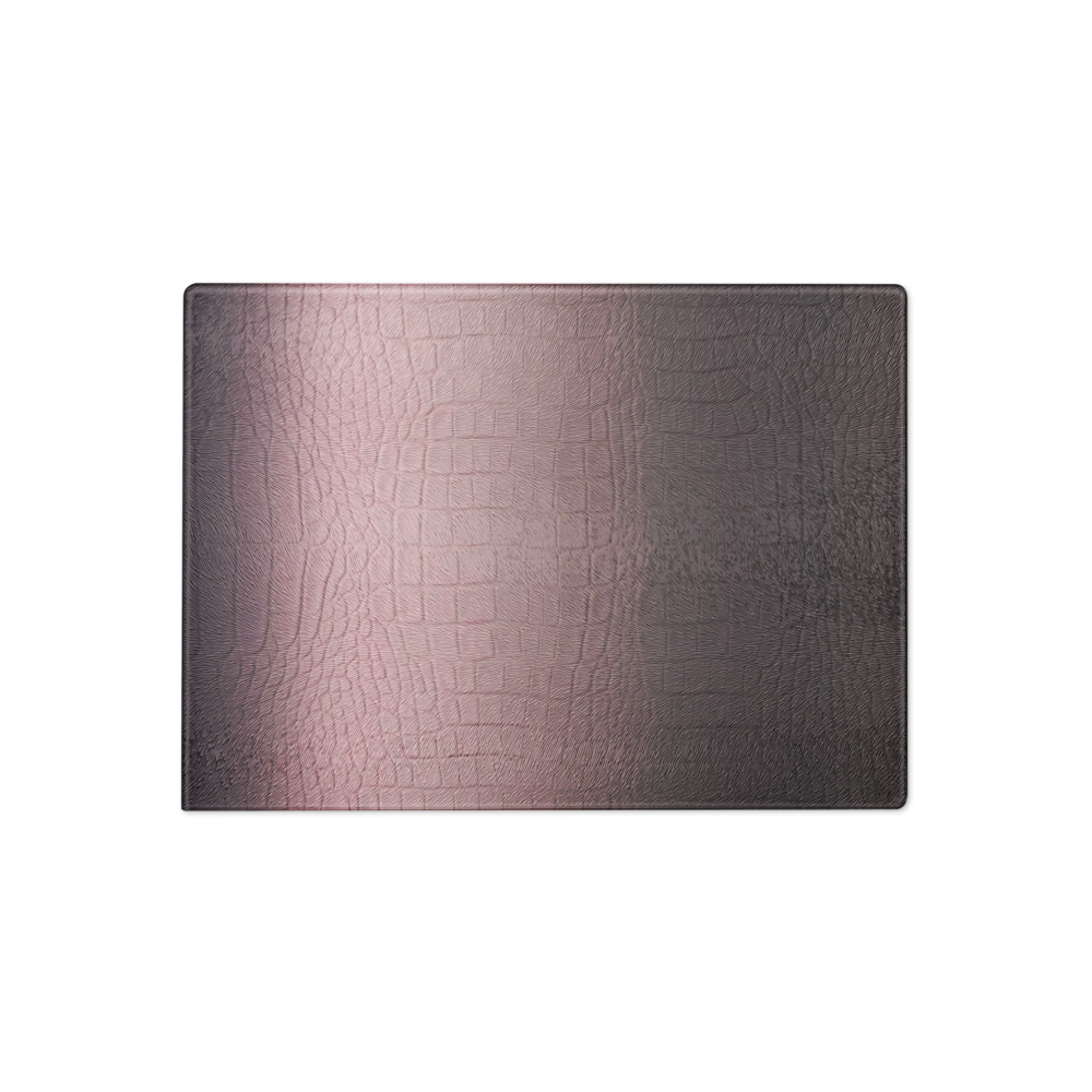 Crocodile Print Glass Cutting Board