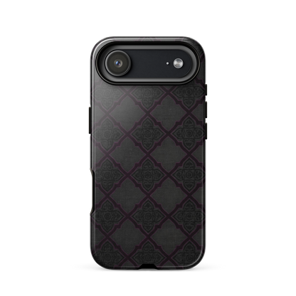 Black and Purple Whimsy Mall Goth Tough Case for iPhone®