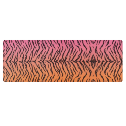 Sunset Tiger Print Pilates Yoga Mat