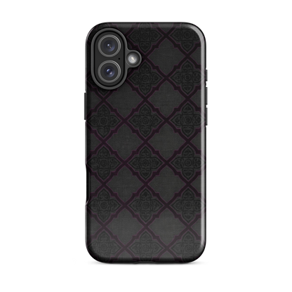 Black and Purple Whimsy Mall Goth Tough Case for iPhone®