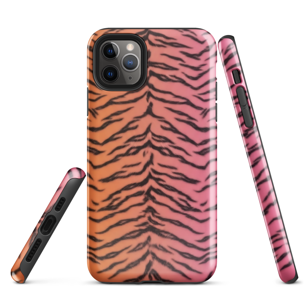 Sunset Tiger Print Tough Case for iPhone®
