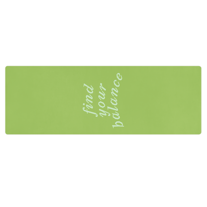 Find Your Balance Green Pilates Mat