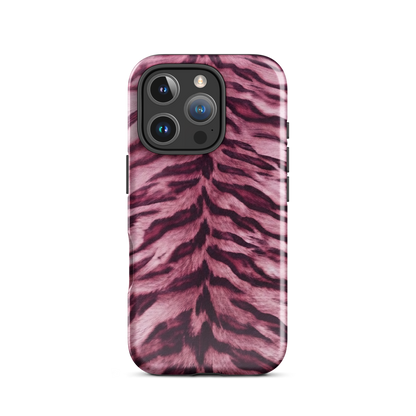 Pink Tiger Print Tough Case for iPhone®