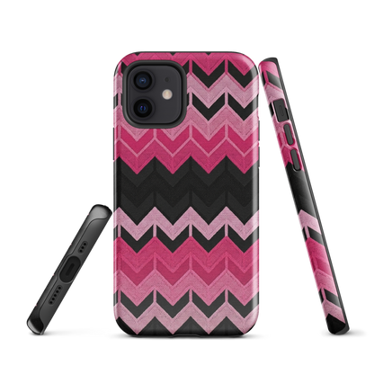 Pink Chevron Tough Case for iPhone®