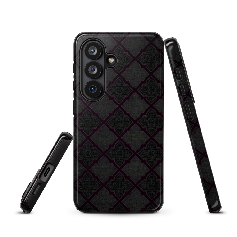 Black and Purple Whimsy Mall Goth Tough Case for Samsung