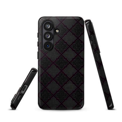 Black and Purple Whimsy Mall Goth Tough Case for Samsung