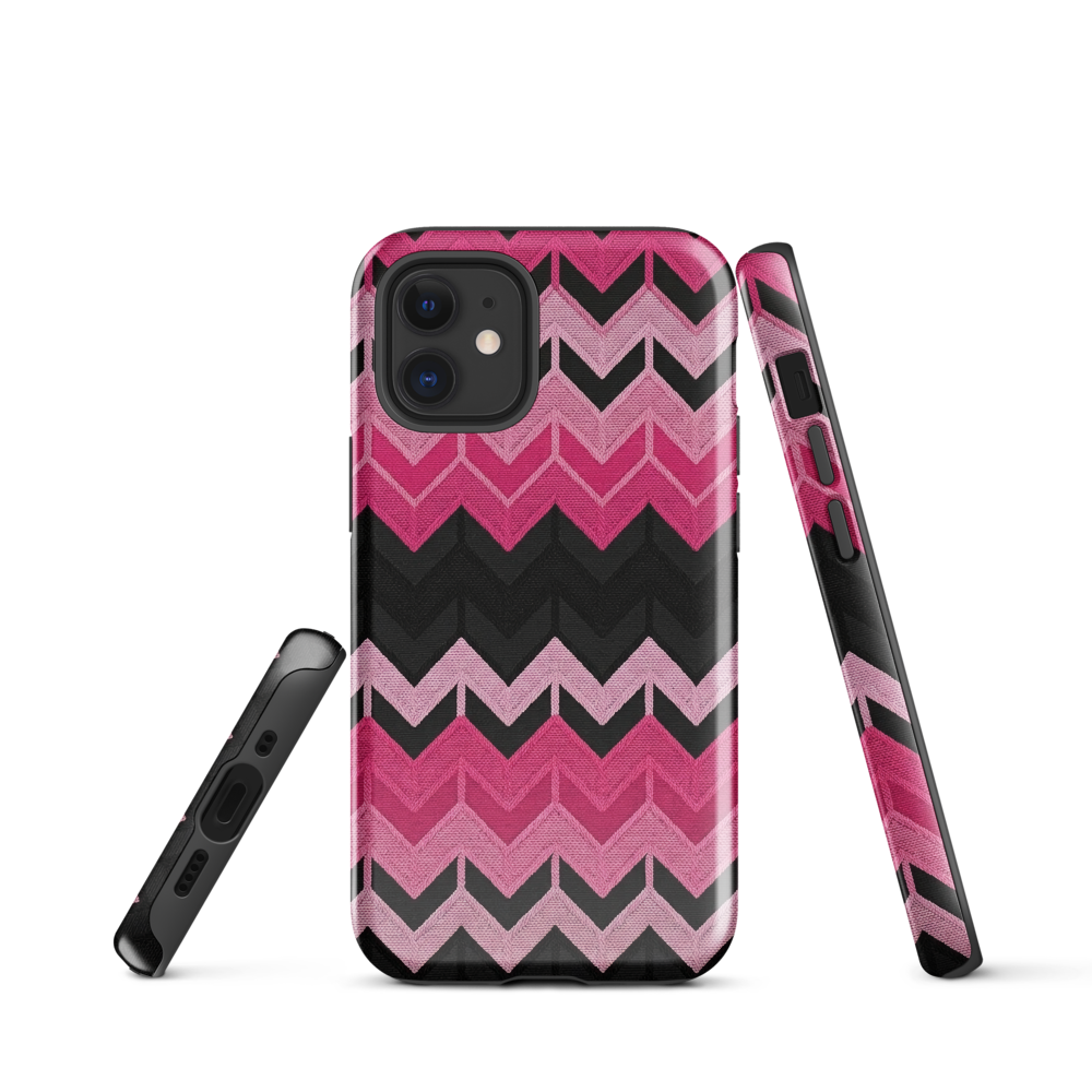 Pink Chevron Tough Case for iPhone®