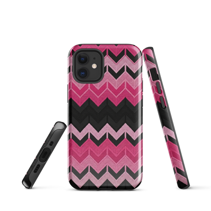 Pink Chevron Tough Case for iPhone®