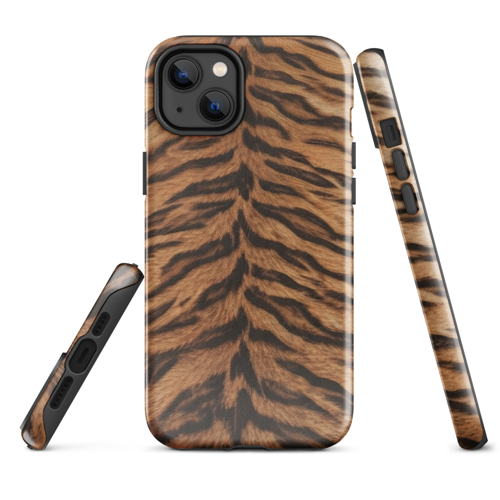 Tiger Print Tough Case for iPhone®