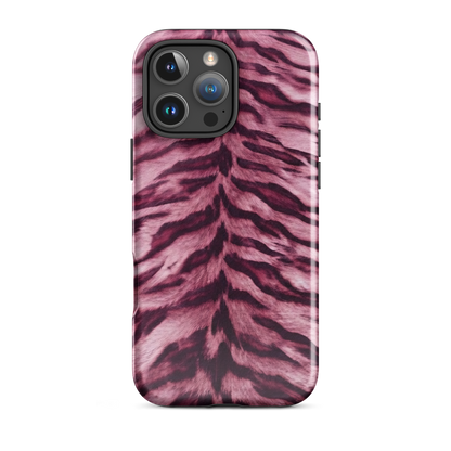 Pink Tiger Print Tough Case for iPhone®