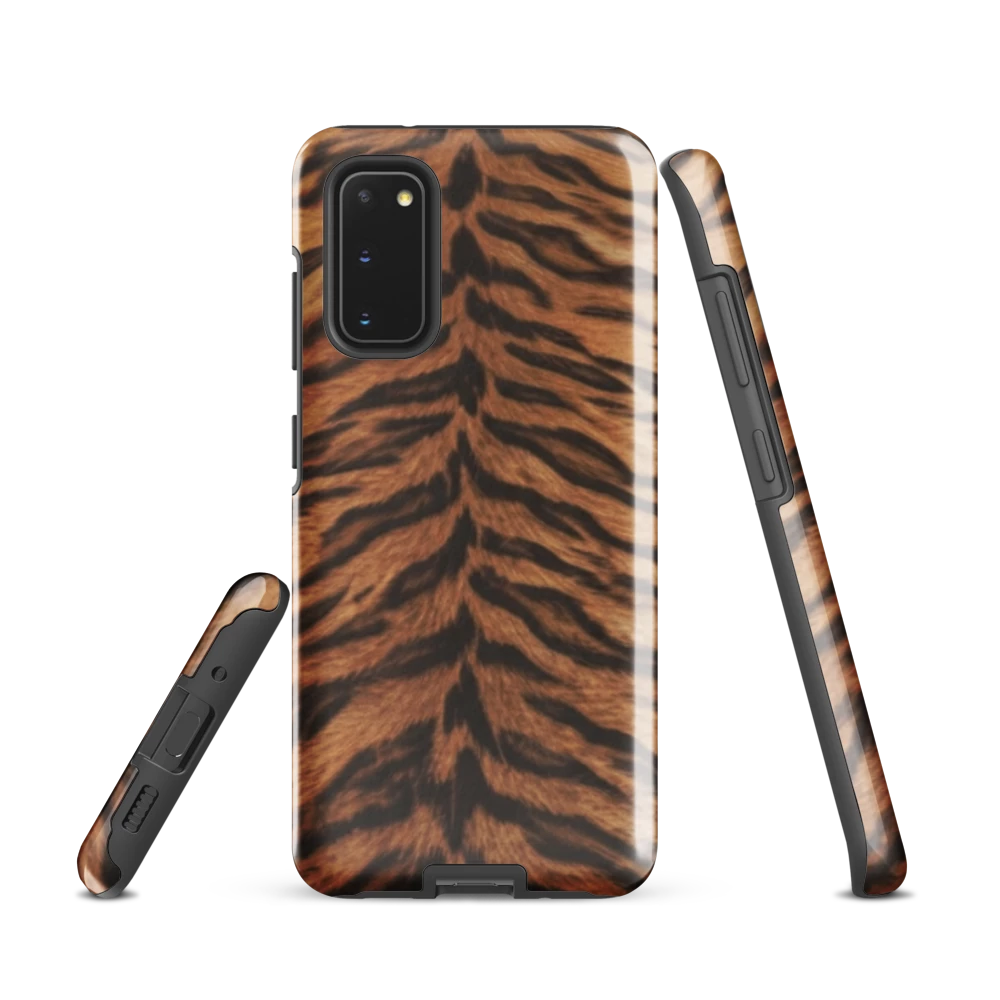 Tiger Print Tough Case for Samsung