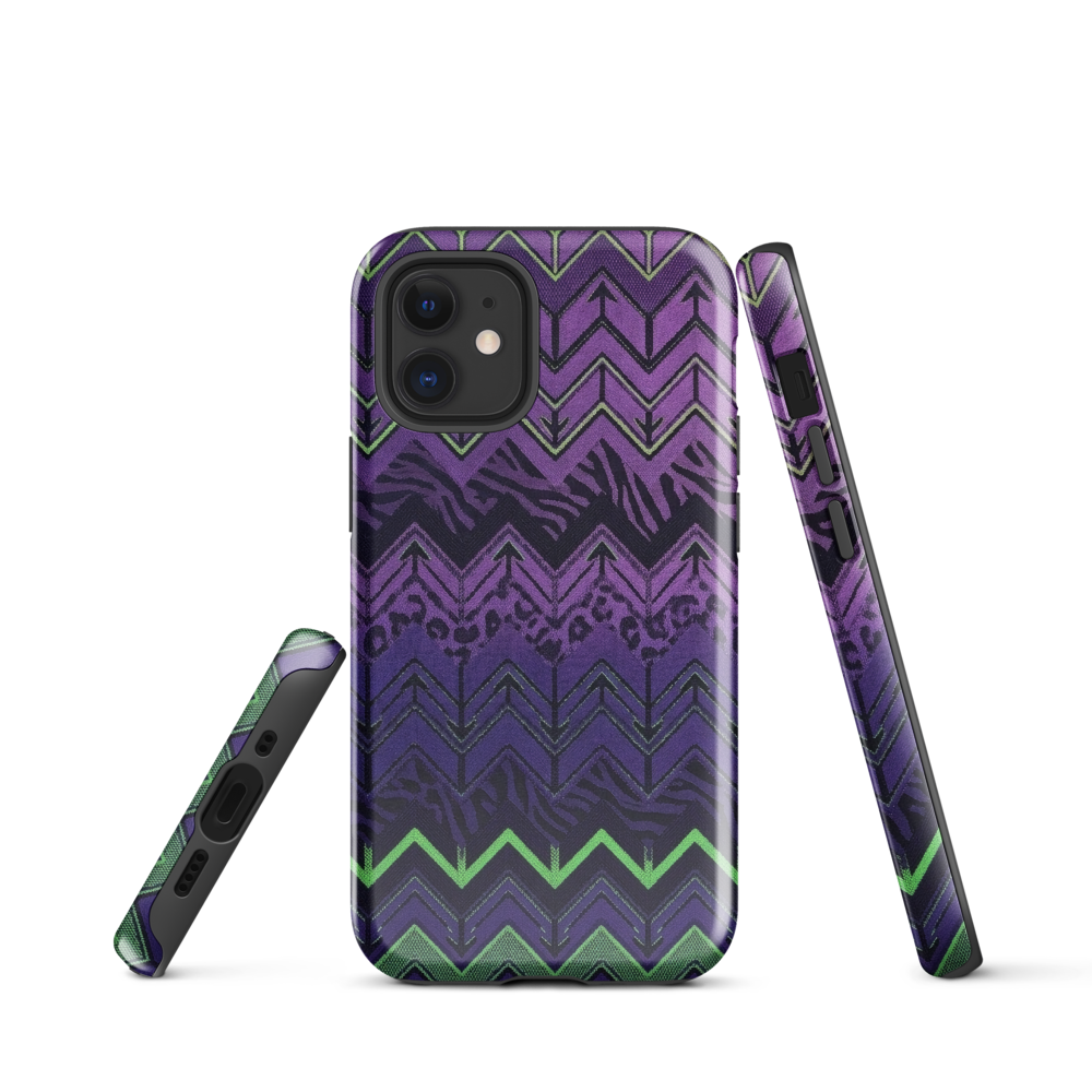 Halloween Edition Chevron Zebra & Leopard Print Tough Case for iPhone®