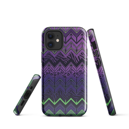 Halloween Edition Chevron Zebra & Leopard Print Tough Case for iPhone®