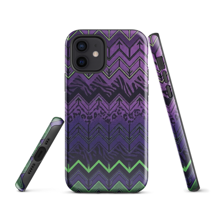 Halloween Edition Chevron Zebra & Leopard Print Tough Case for iPhone®