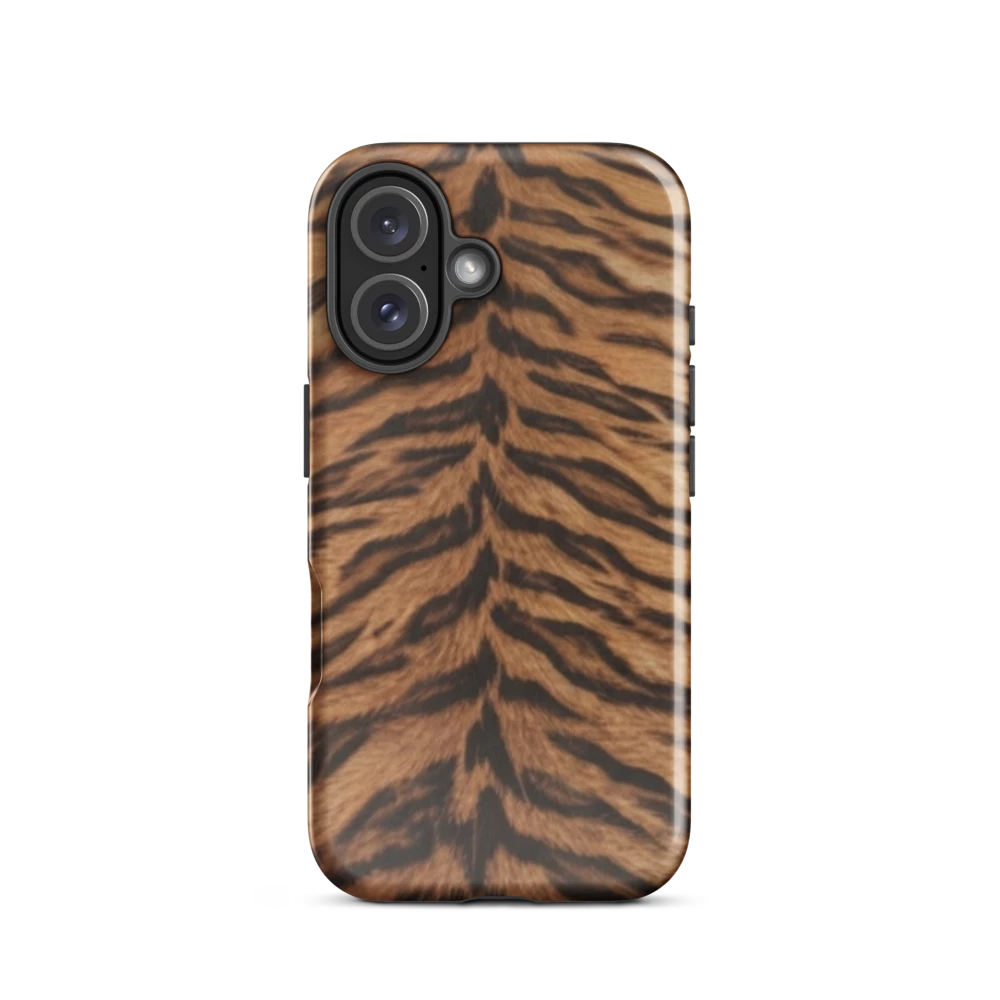 Tiger Print Tough Case for iPhone®