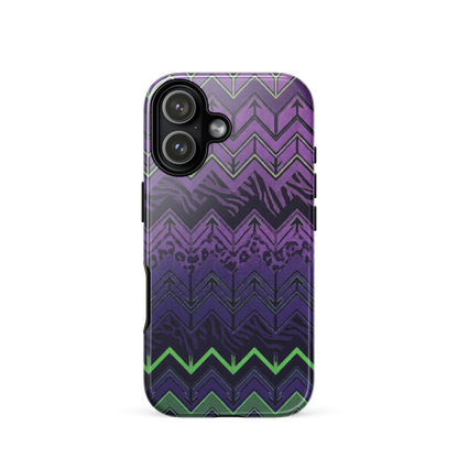 Halloween Edition Chevron Zebra & Leopard Print Tough Case for iPhone®