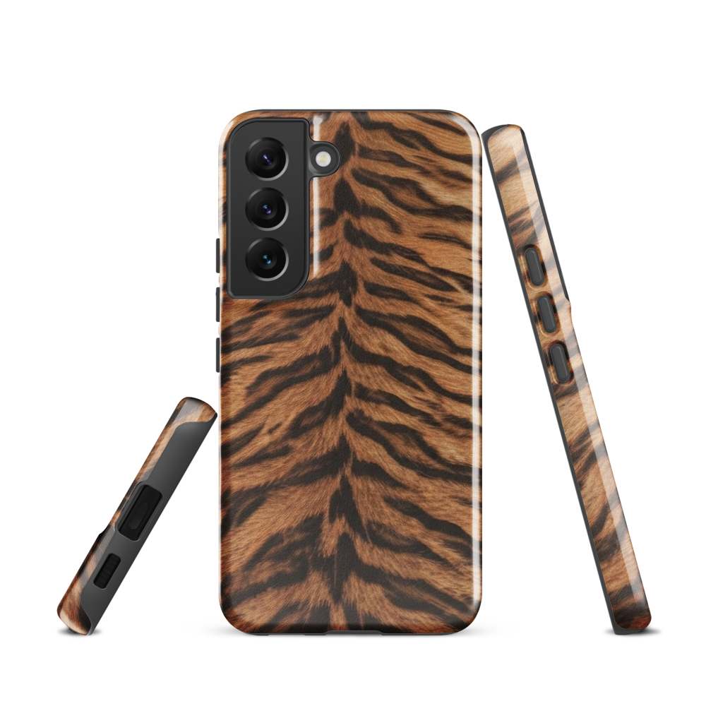 Tiger Print Tough Case for Samsung