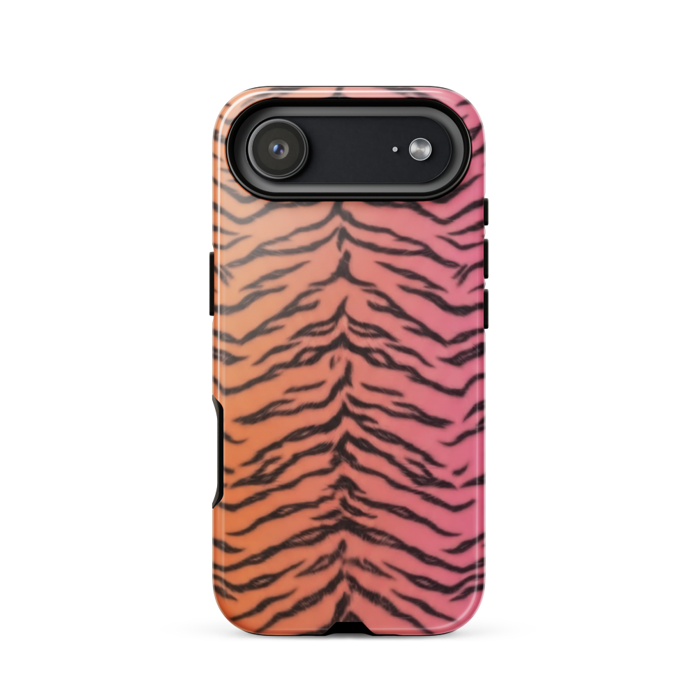 Sunset Tiger Print Tough Case for iPhone®