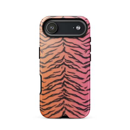 Sunset Tiger Print Tough Case for iPhone®