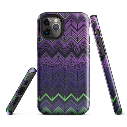 Halloween Edition Chevron Zebra & Leopard Print Tough Case for iPhone®