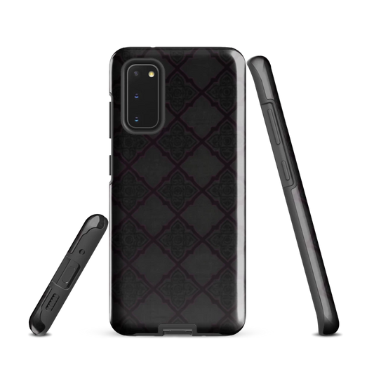 Black and Purple Whimsy Mall Goth Tough Case for Samsung