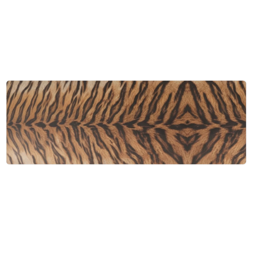 Neutral Tiger Print Pilates Yoga Mat