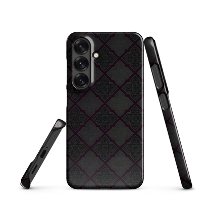 Black and Purple Whimsy Mall Goth Snap Case for Samsung