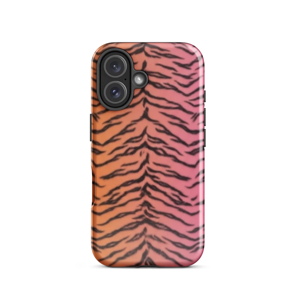 Sunset Tiger Print Tough Case for iPhone®