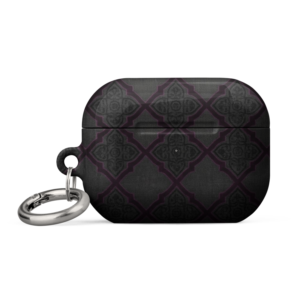 Black and Purple Whimsy Mall Goth Print Case for AirPods®