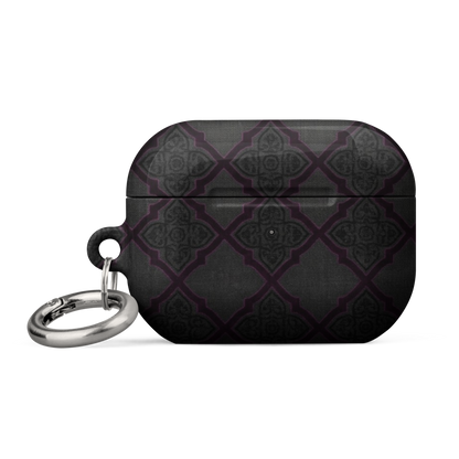 Black and Purple Whimsy Mall Goth Print Case for AirPods®