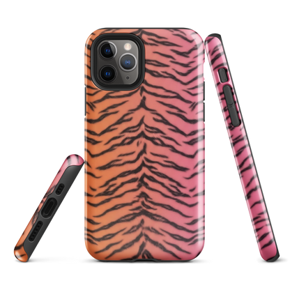 Sunset Tiger Print Tough Case for iPhone®