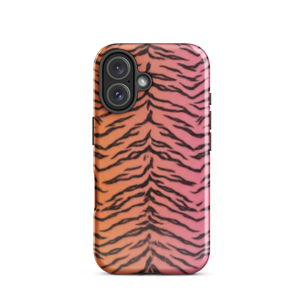 Sunset Tiger Print Tough Case for iPhone®