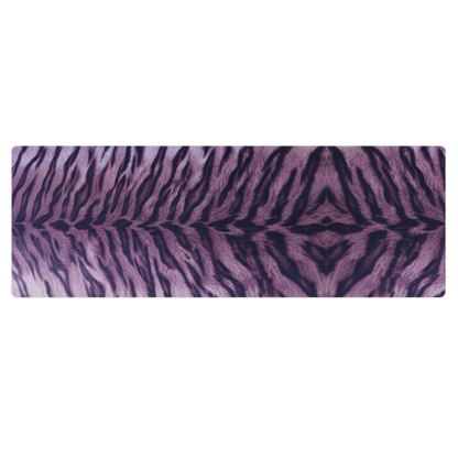 Purple Tiger Print Pilates Yoga Mat