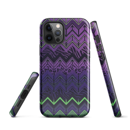 Halloween Edition Chevron Zebra & Leopard Print Tough Case for iPhone®