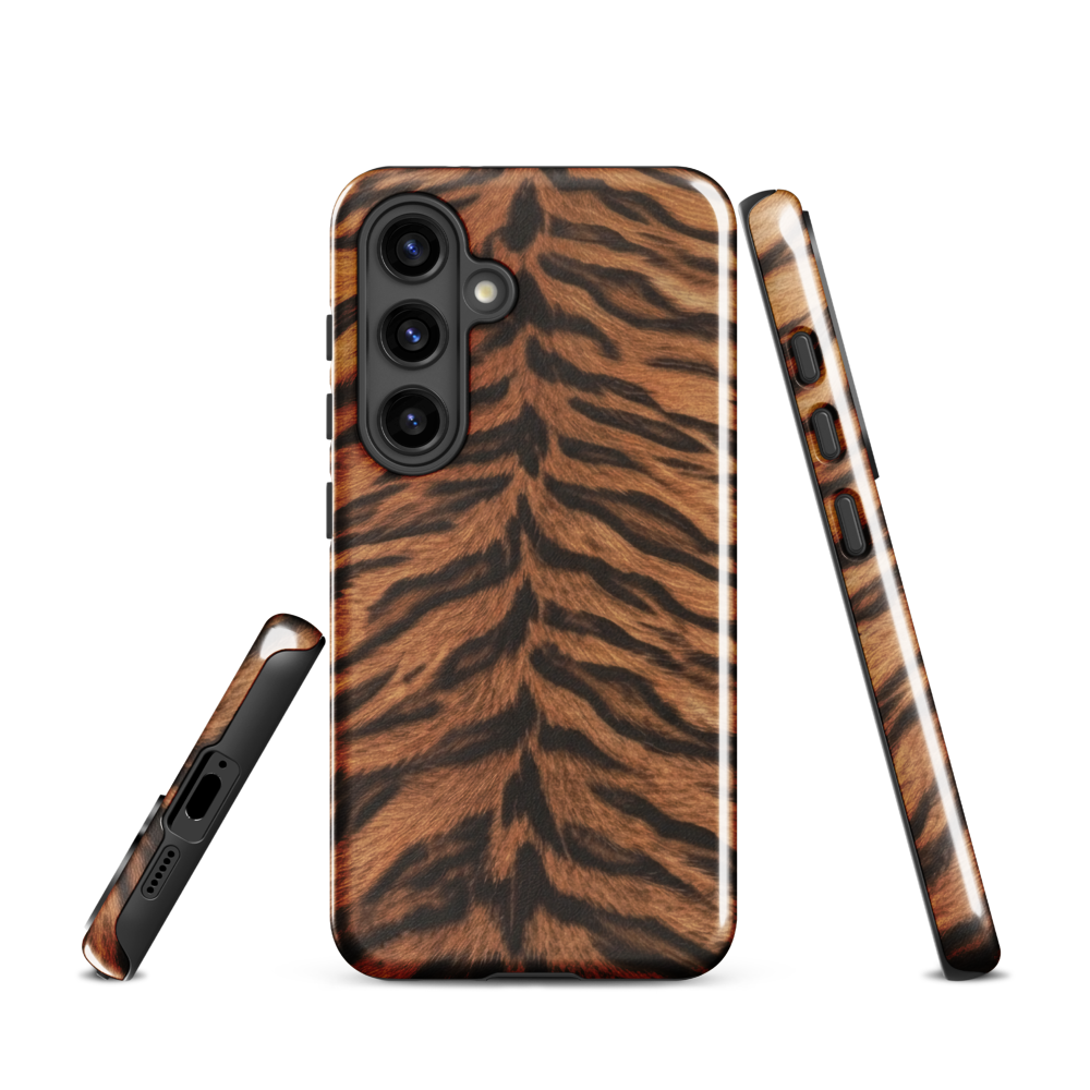 Tiger Print Tough Case for Samsung