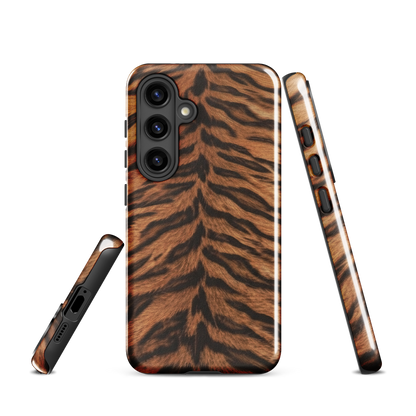 Tiger Print Tough Case for Samsung
