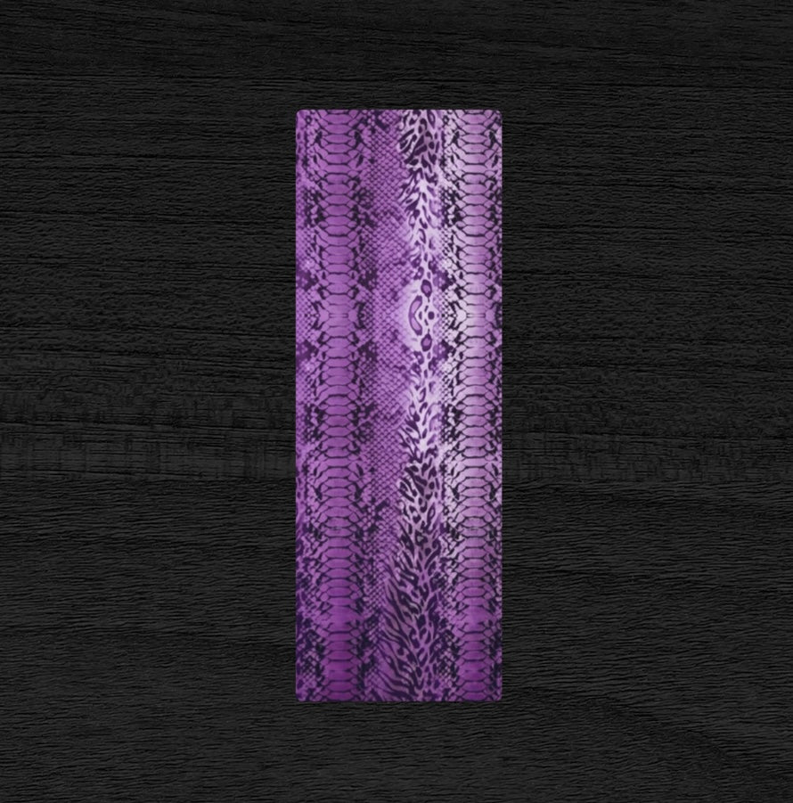 Purple Snake Skin Yoga Pilates Mat