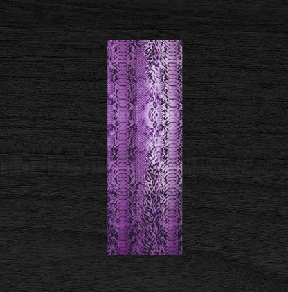 Purple Snake Skin Yoga Pilates Mat