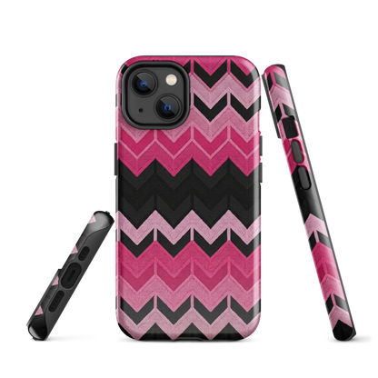 Pink Chevron Tough Case for iPhone®