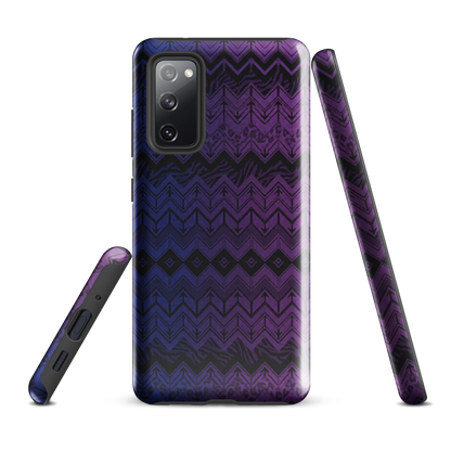 Purple & Blue Chevron Classic Tough Case for Samsung