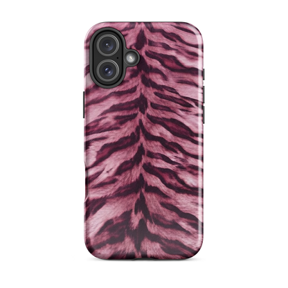 Pink Tiger Print Tough Case for iPhone®