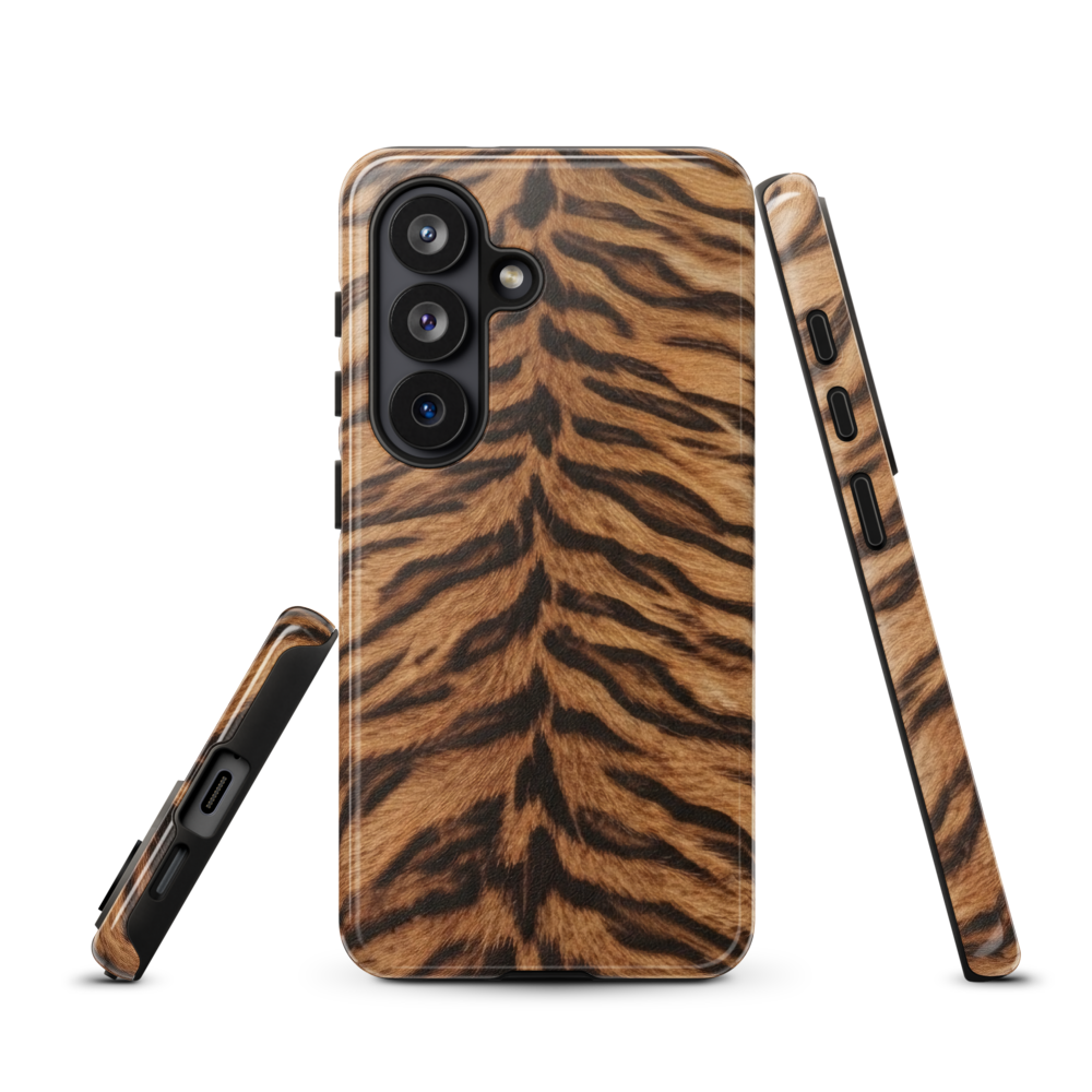 Tiger Print Tough Case for Samsung