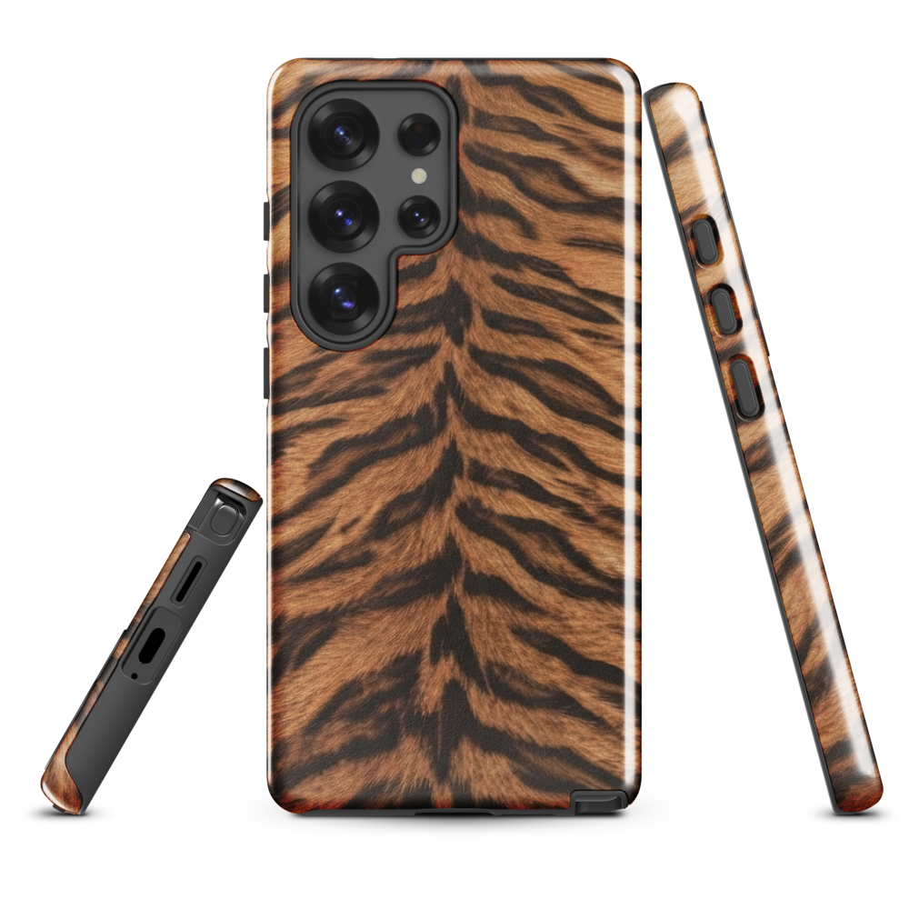 Tiger Print Tough Case for Samsung