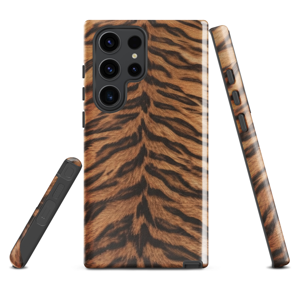 Tiger Print Tough Case for Samsung