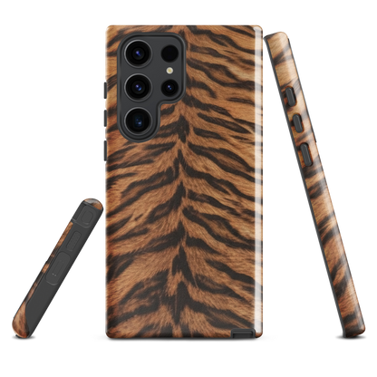 Tiger Print Tough Case for Samsung