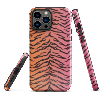Sunset Tiger Print Tough Case for iPhone®