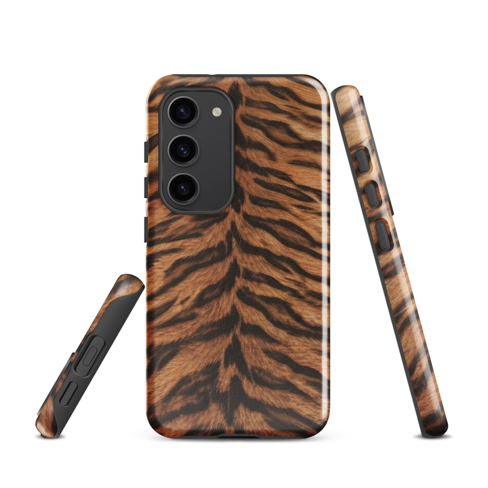 Tiger Print Tough Case for Samsung
