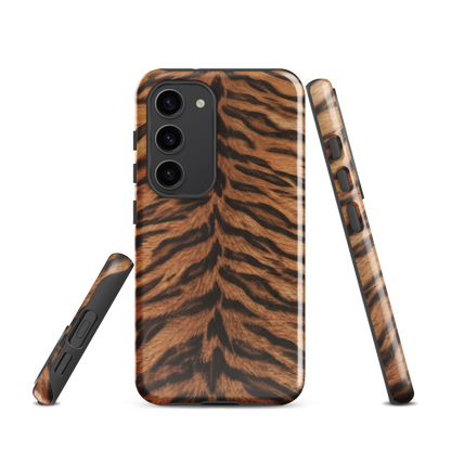 Tiger Print Tough Case for Samsung