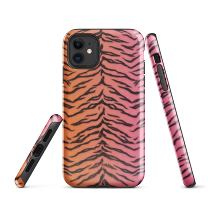 Sunset Tiger Print Tough Case for iPhone®