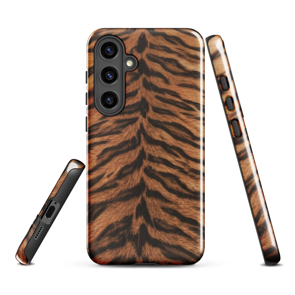 Tiger Print Tough Case for Samsung